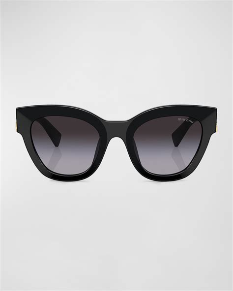 miu miu butterfly|Miu Miu Vertical Logo Beveled Acetate Butterfly Sunglasses.